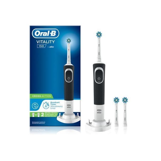 Oral B Brosse a dent électrique Oral-B Cross Action - 2 têtes de brosse