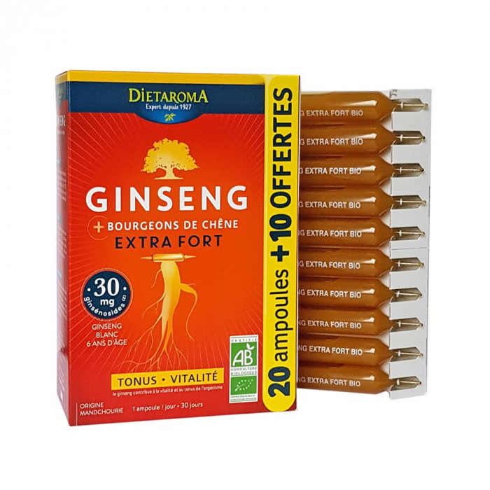 DIETAROMA Ginseng Extra Fort 30 ampoules