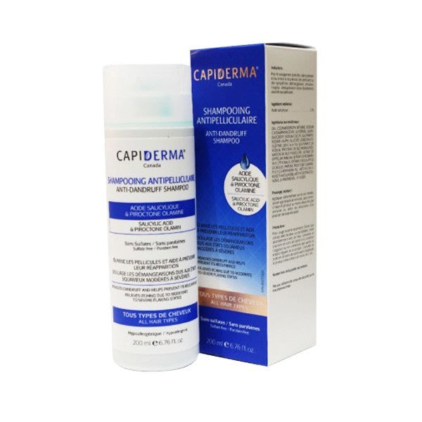 CAPIDERMA SHAMPOOING ANTI-PELLICULAIRE 200ML